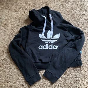 Adidas crop hoodie